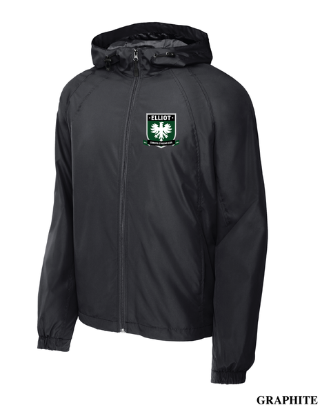 Hooded Raglan Jacket