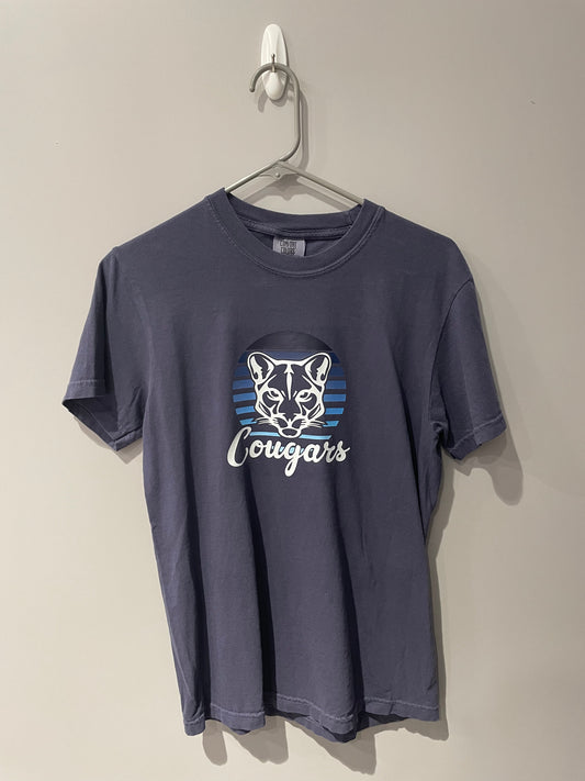 Adult Ombre Cougars Tee