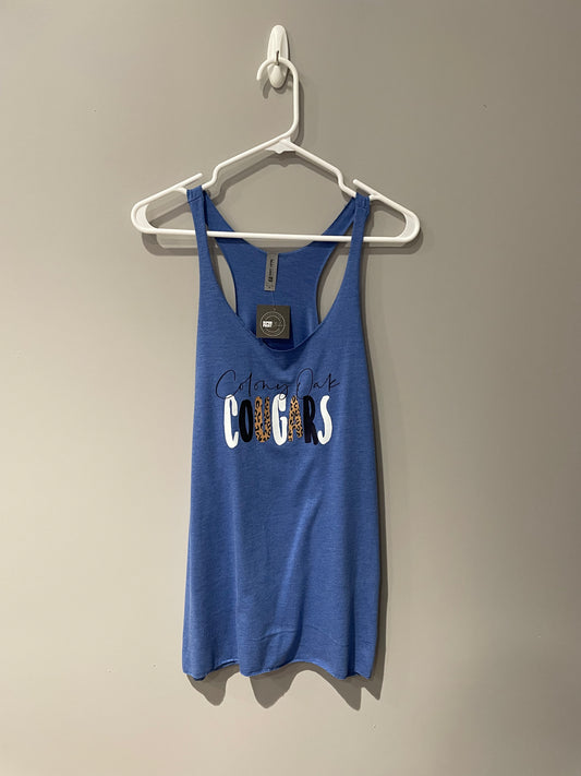 Cat Print Cougars Tank