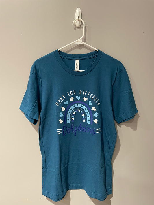 MLD Glitter Rainbow Tees