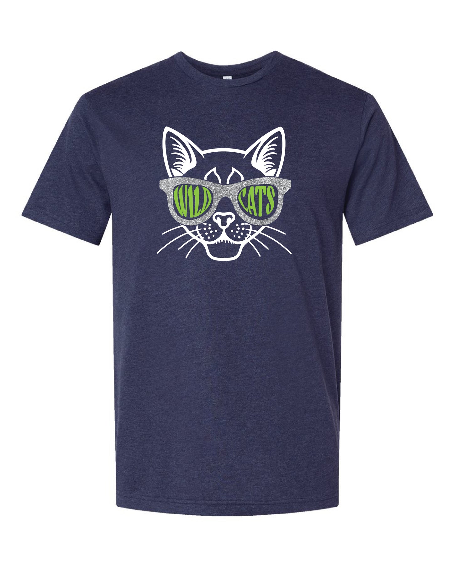 Glitter Glasses Wildcat Tee