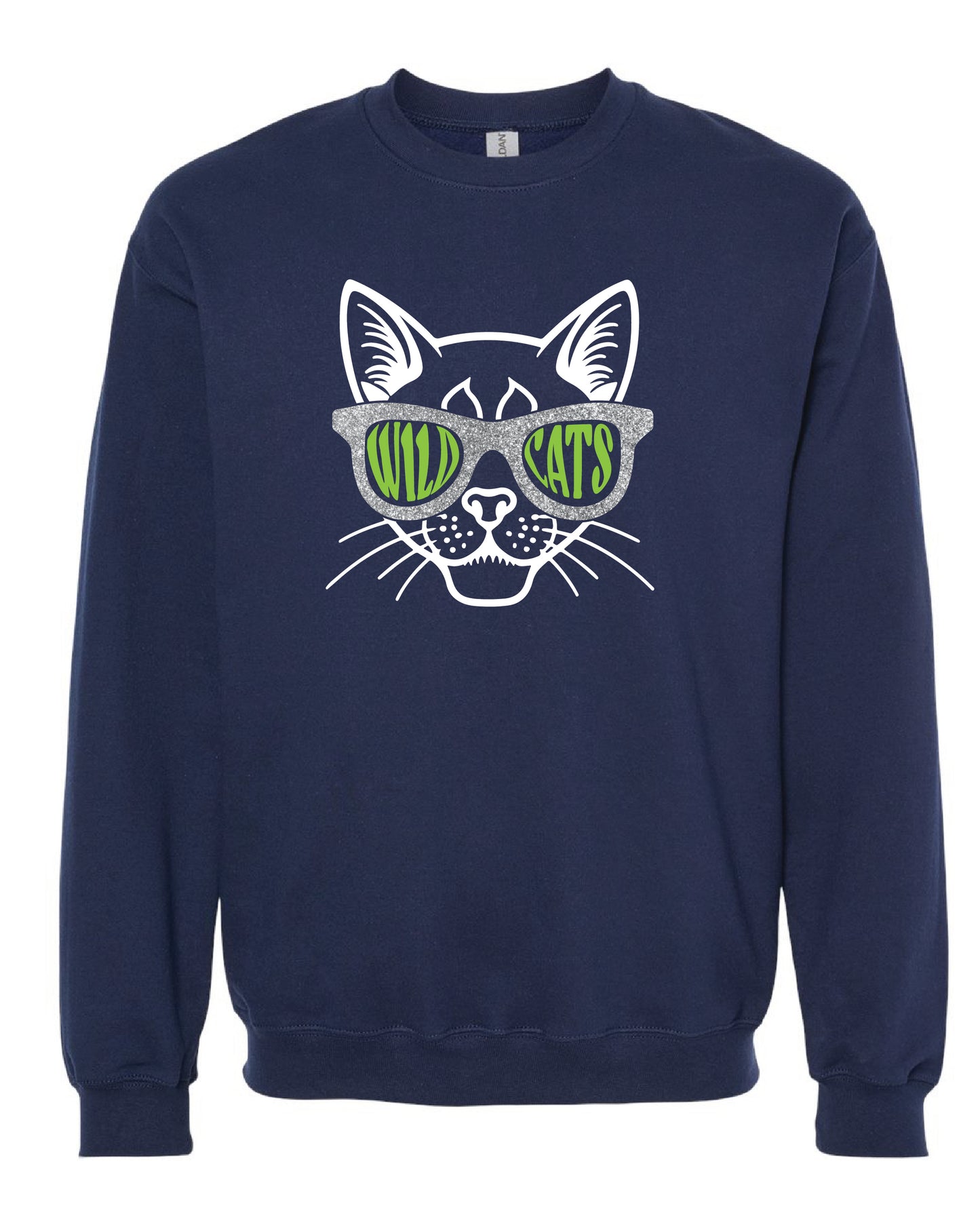 Glitter Glasses Crewneck