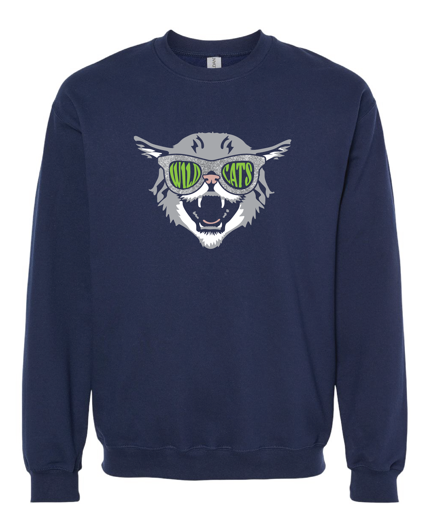 Glitter Glasses Crewneck