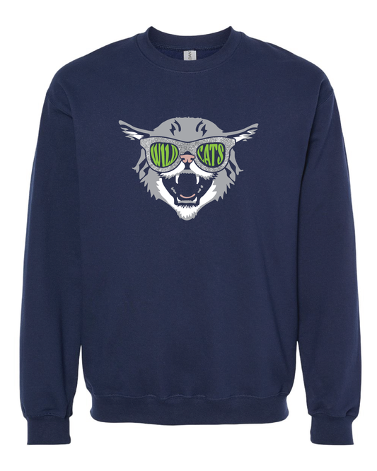 Glitter Glasses Crewneck