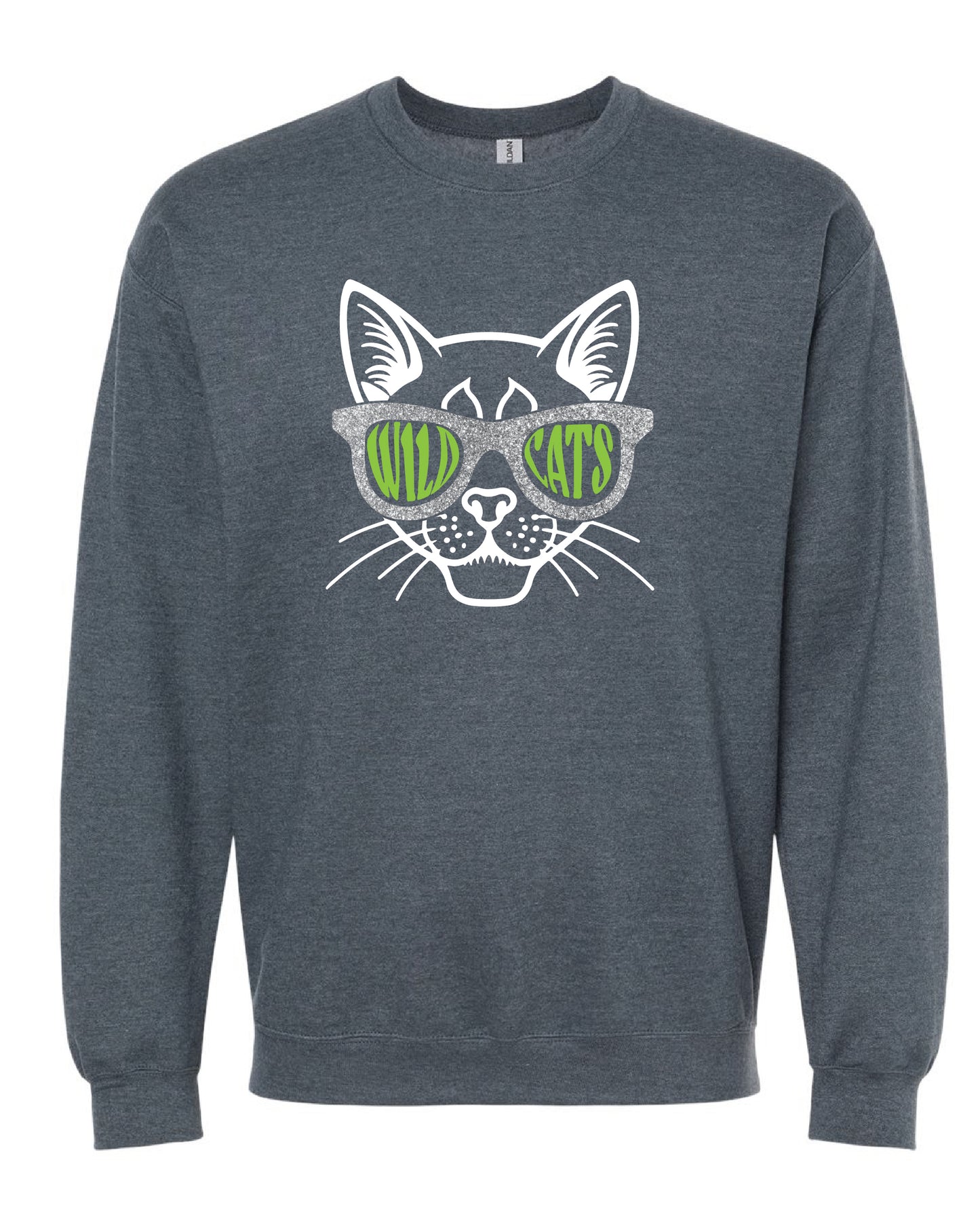 Glitter Glasses Crewneck