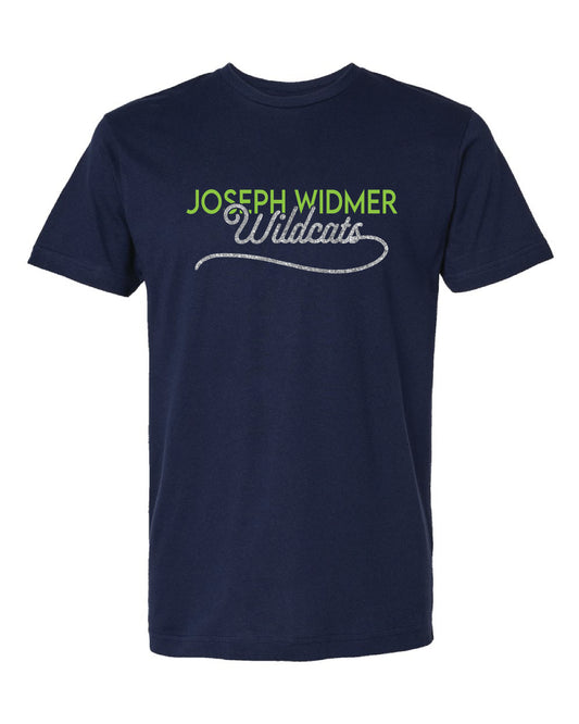 Glitter Script Wildcats Tee