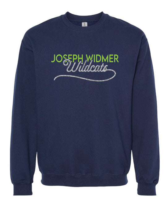 Glitter Script Crewneck