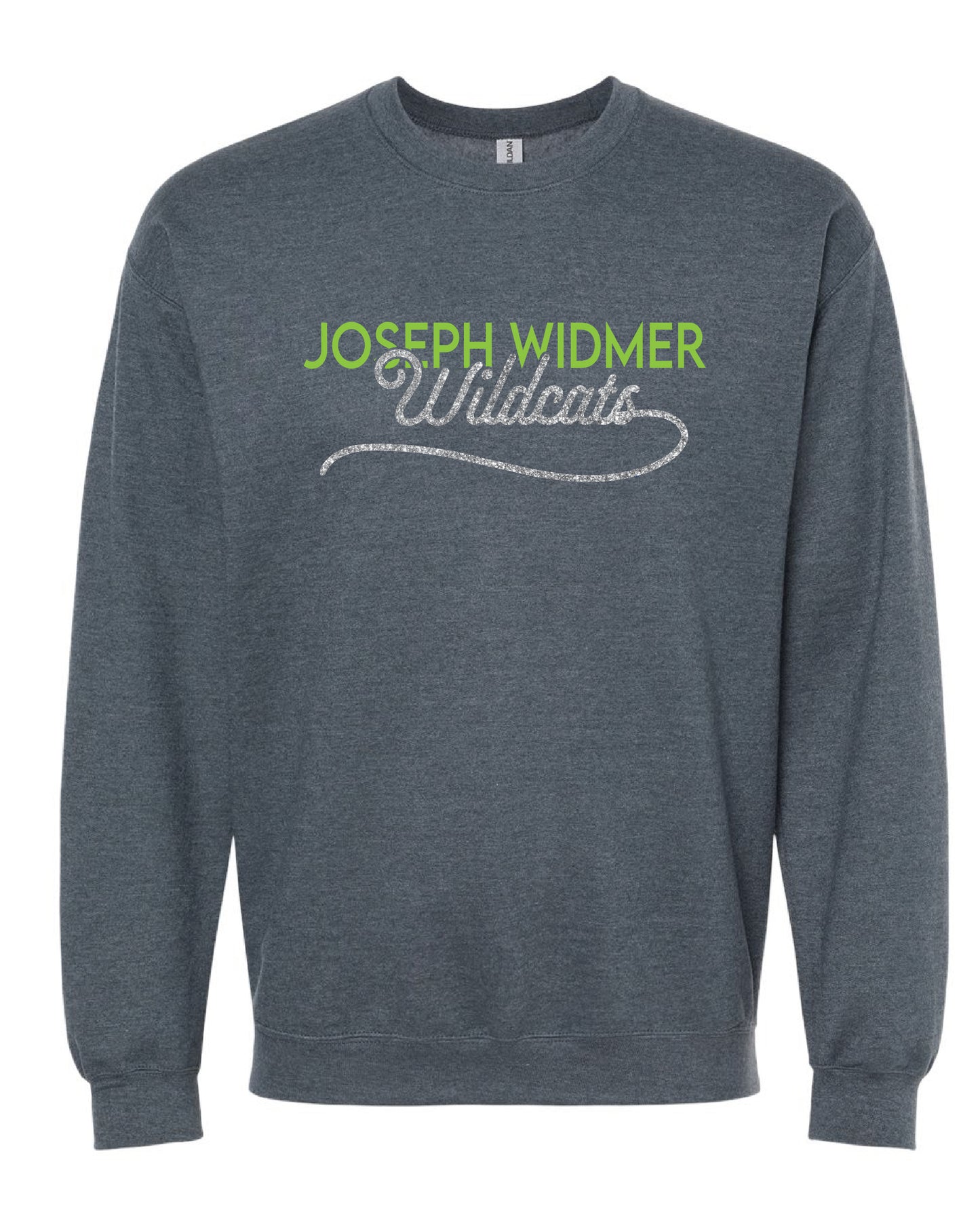 Glitter Script Crewneck
