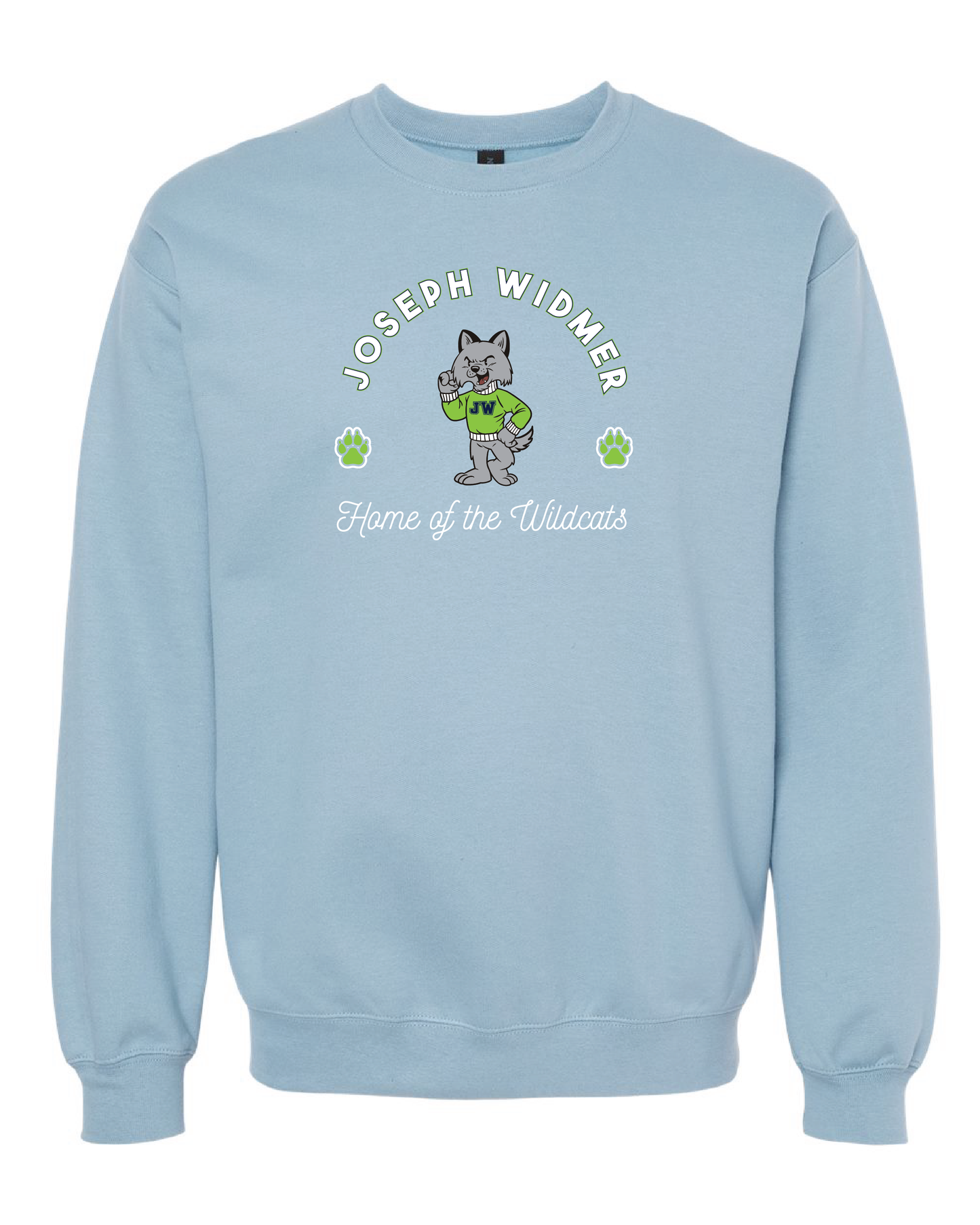 Wildcat Caricature Crewneck Sweatshirt