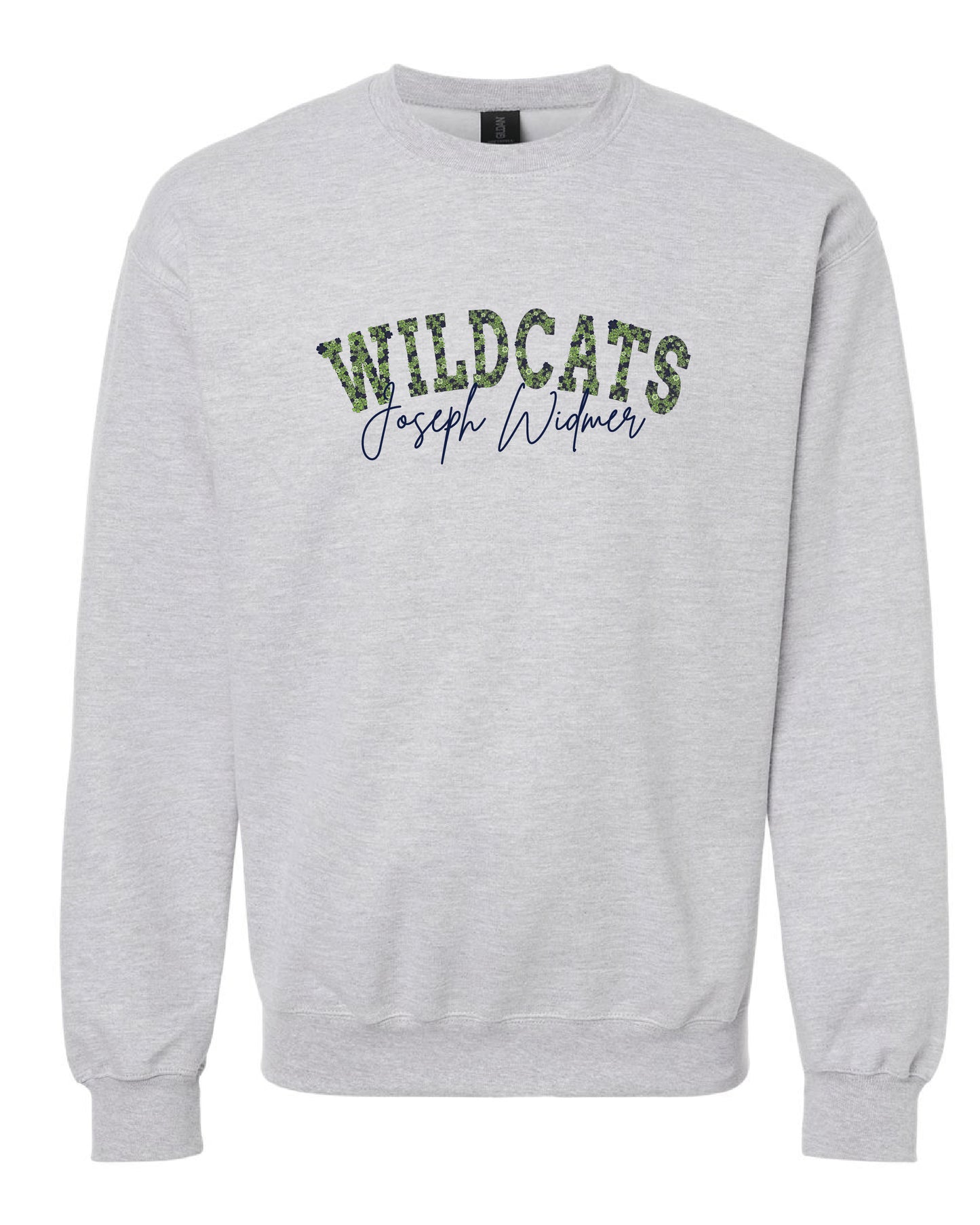 Floral Wildcats Crewneck