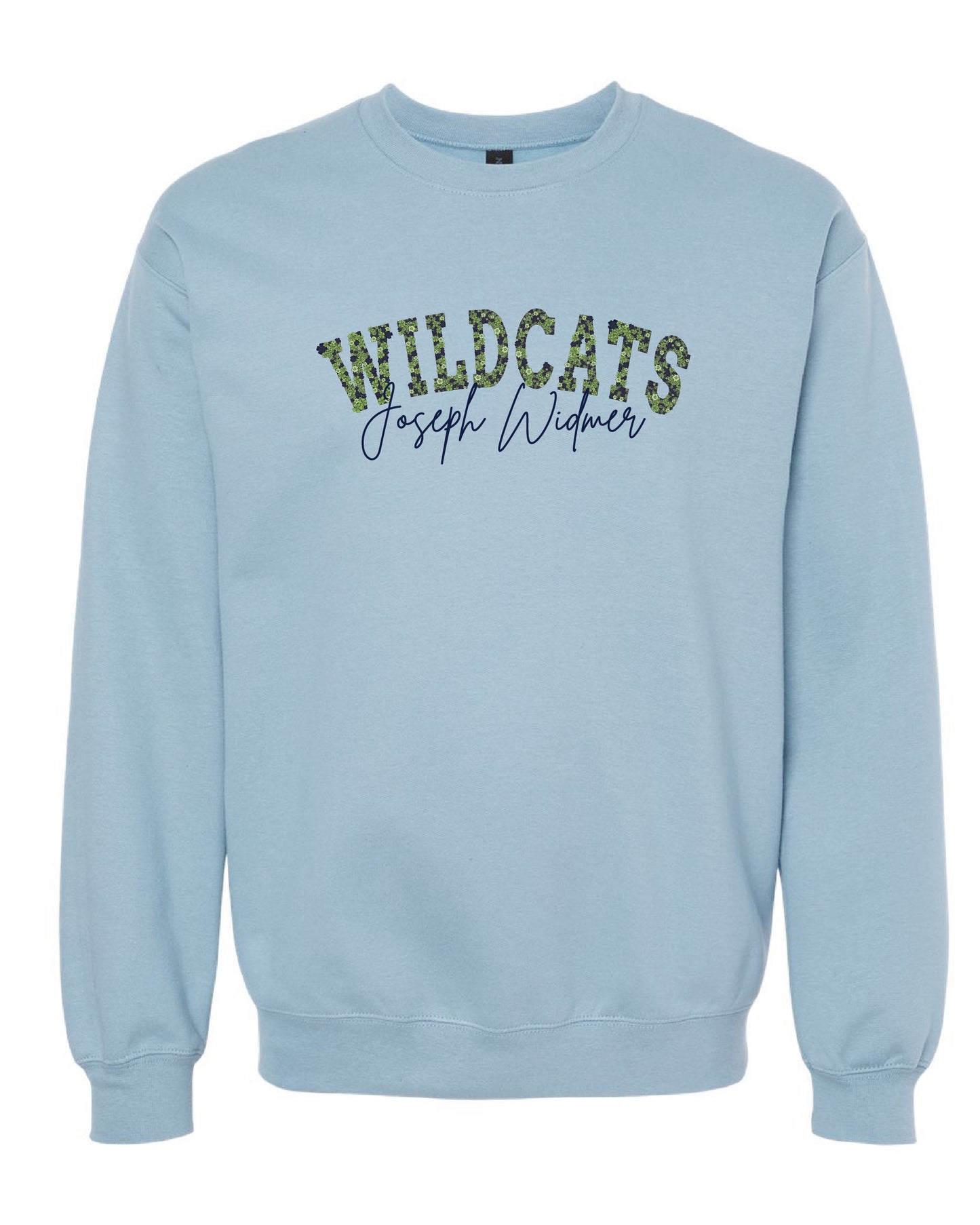 Floral Wildcats Crewneck