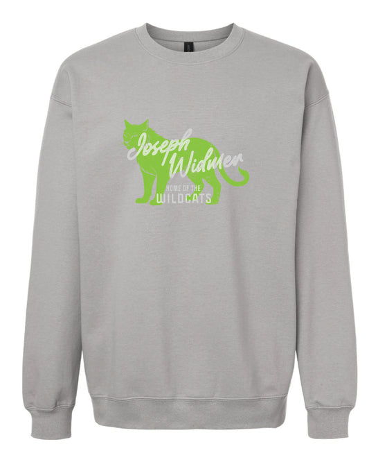 Distressed Wildcats Crewneck