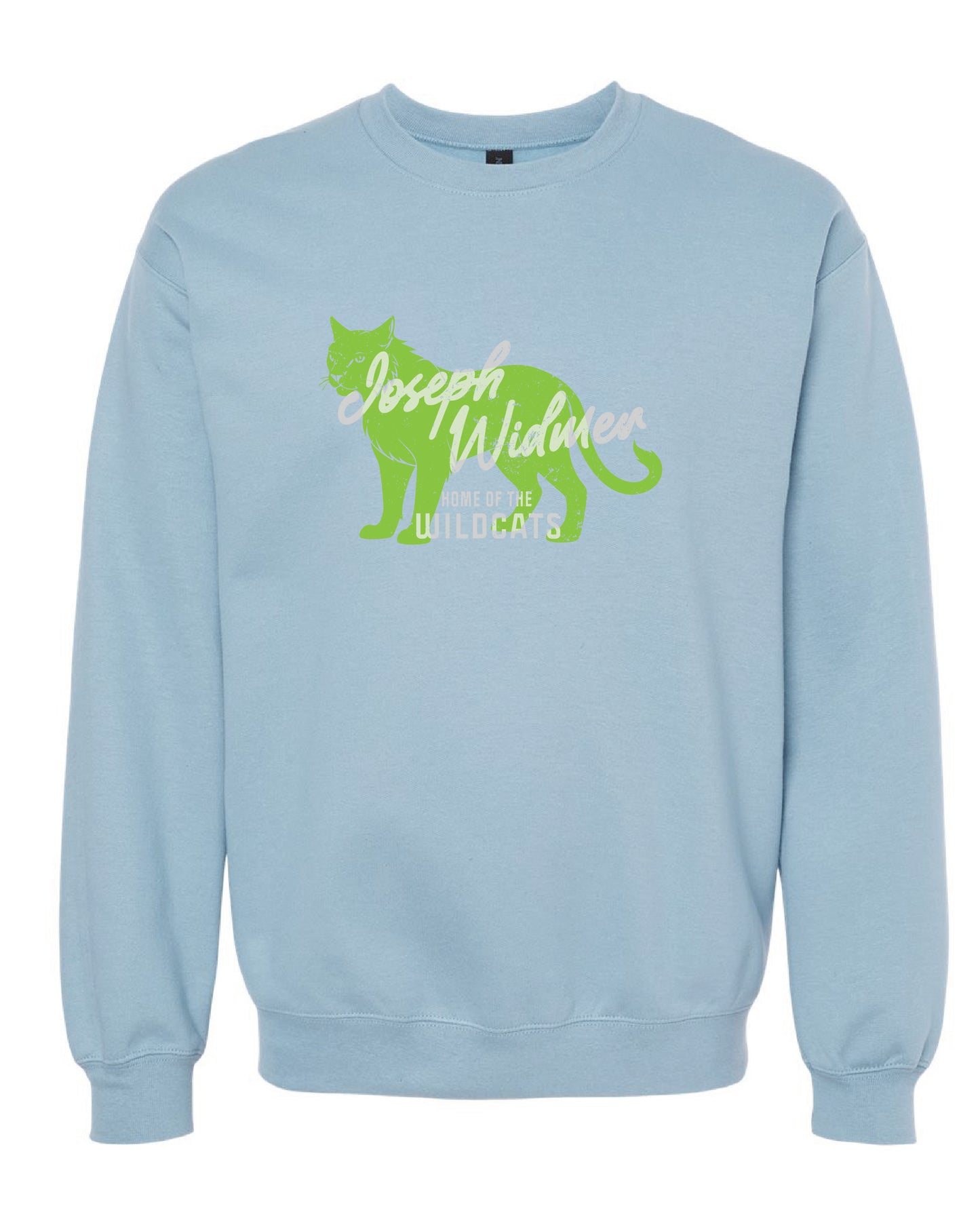 Distressed Wildcats Crewneck