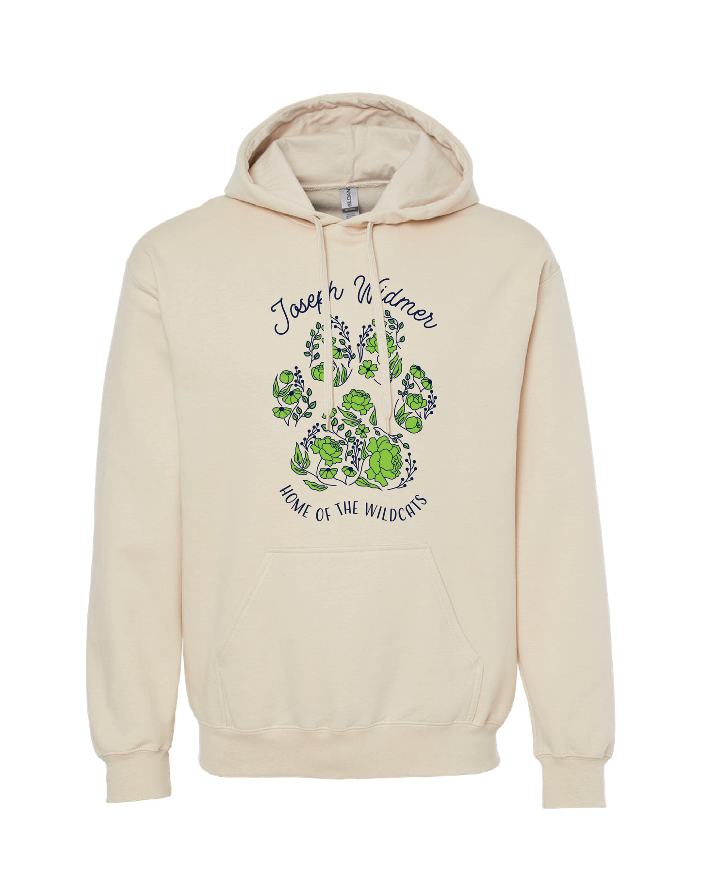 Floral Wildcat Hoodie