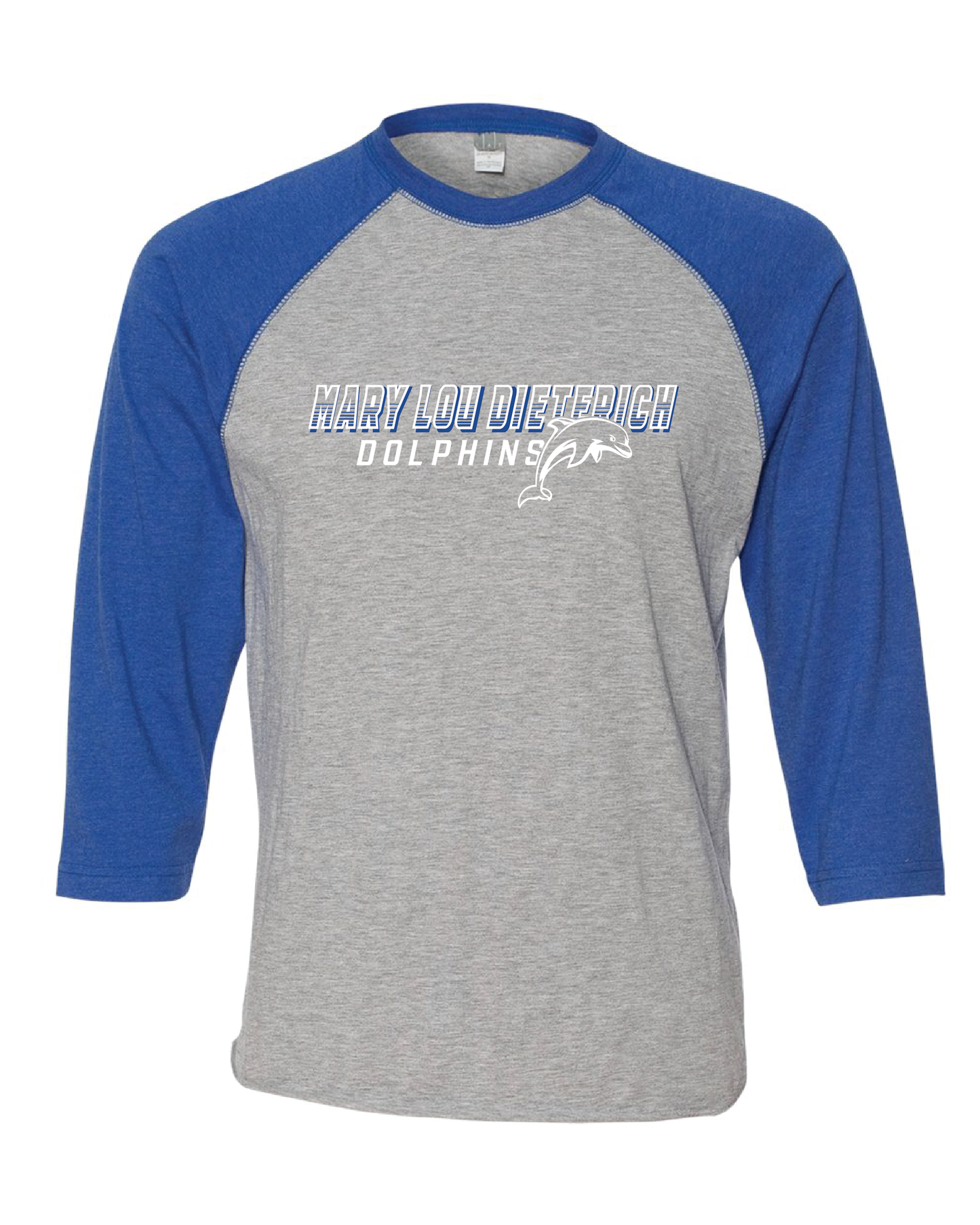 MLD Baseball Style Tee (choose your design)