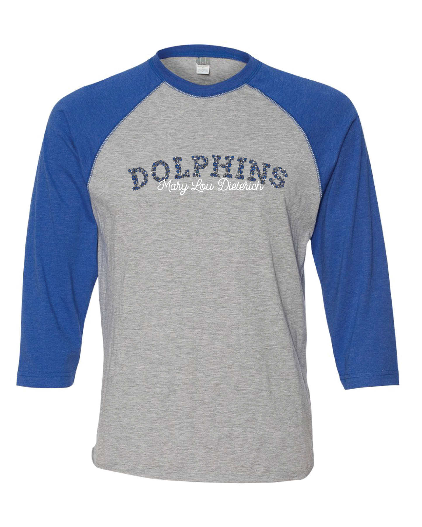 MLD Baseball Style Tee (choose your design)