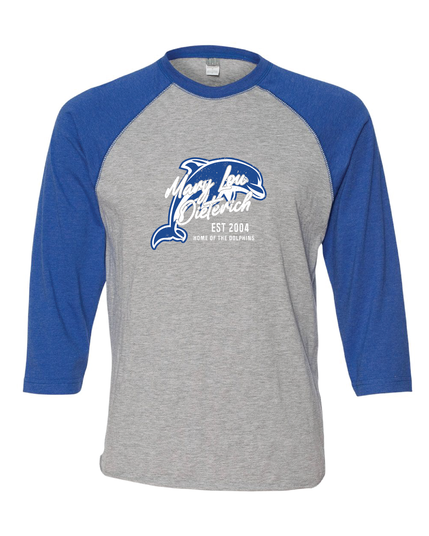 MLD Baseball Style Tee (choose your design)