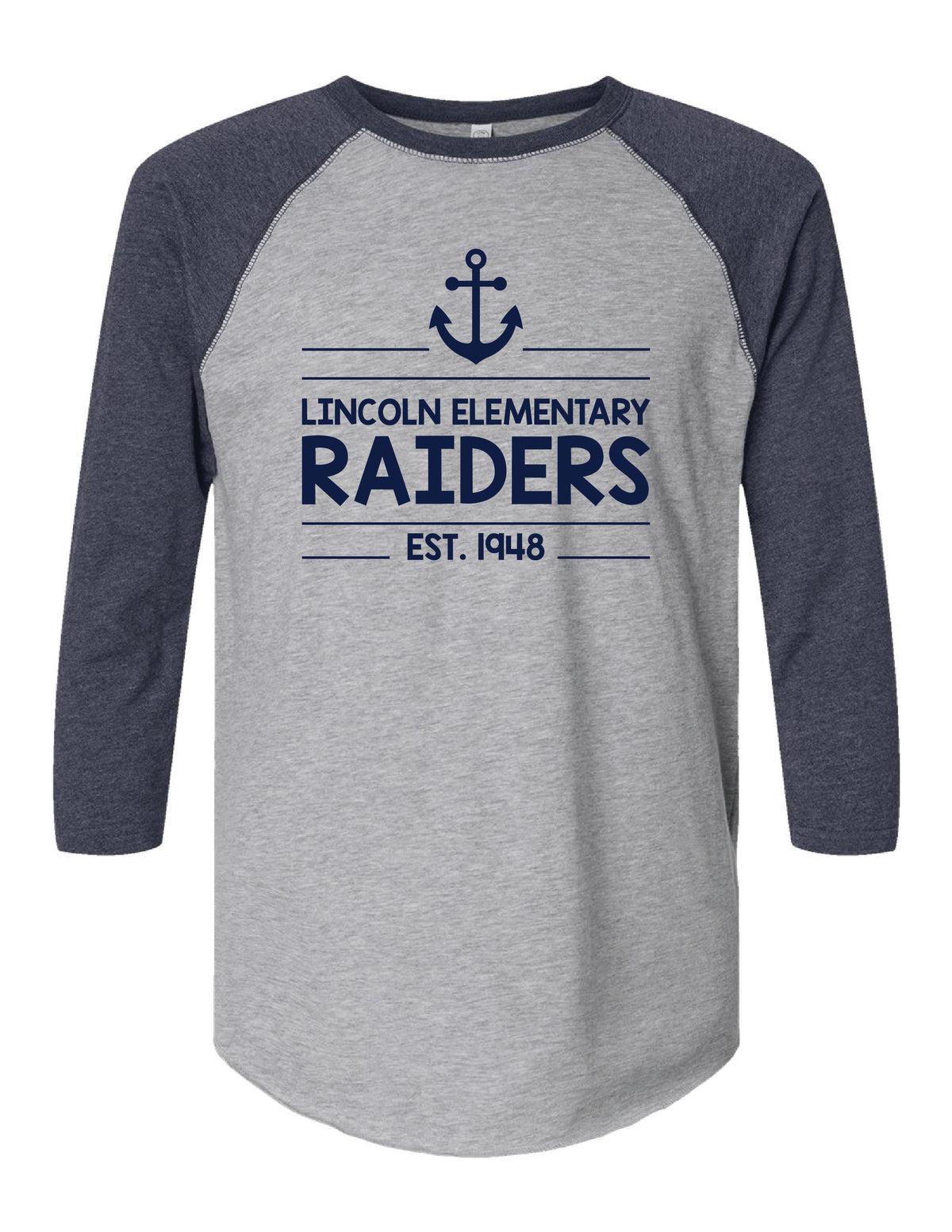 LE Baseball Style Tee (choose your design)
