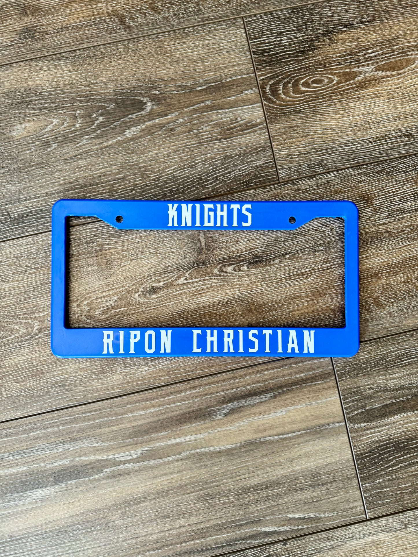 RC Knights License Plate Cover