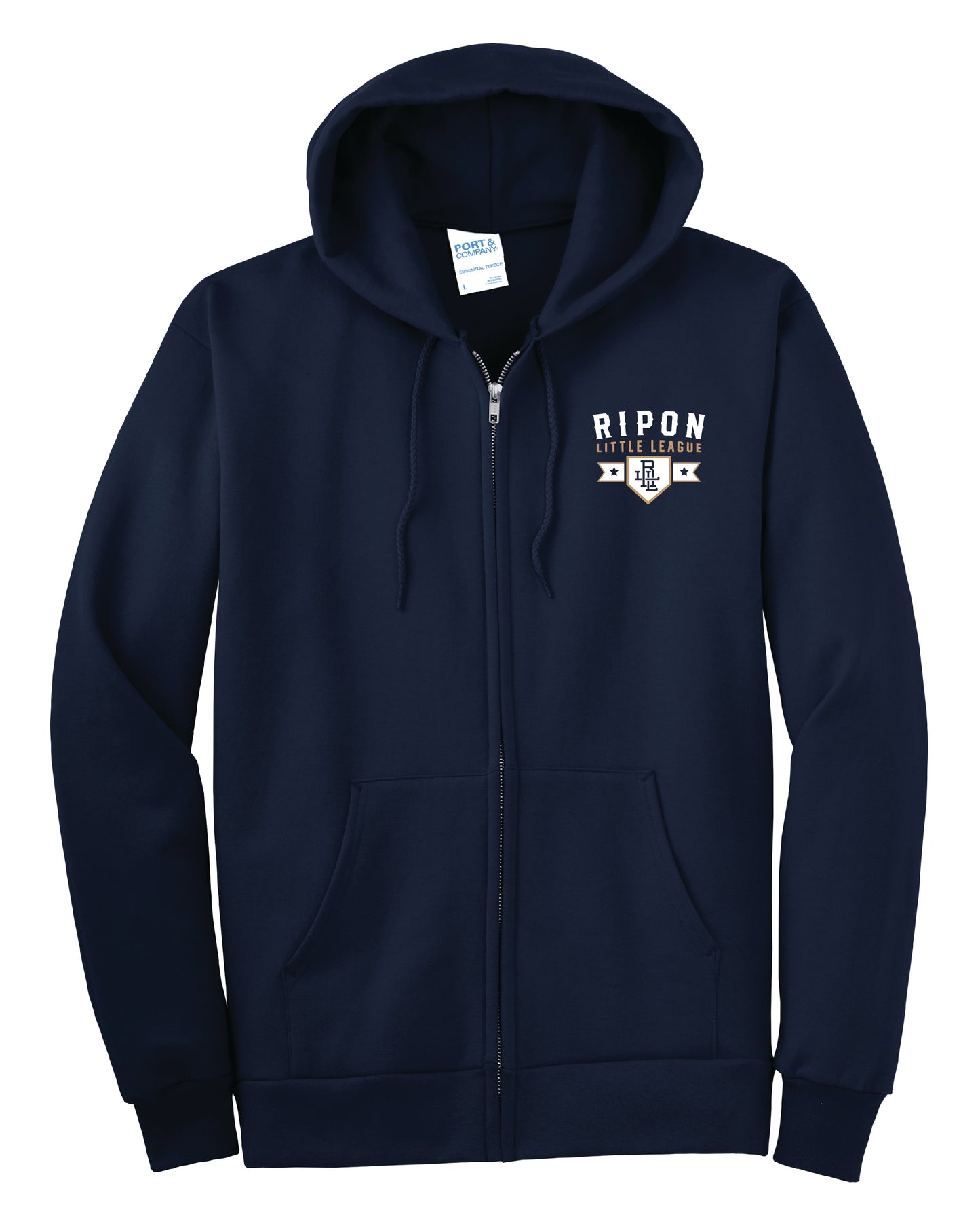 RLL Unisex Zip Up Hoodie
