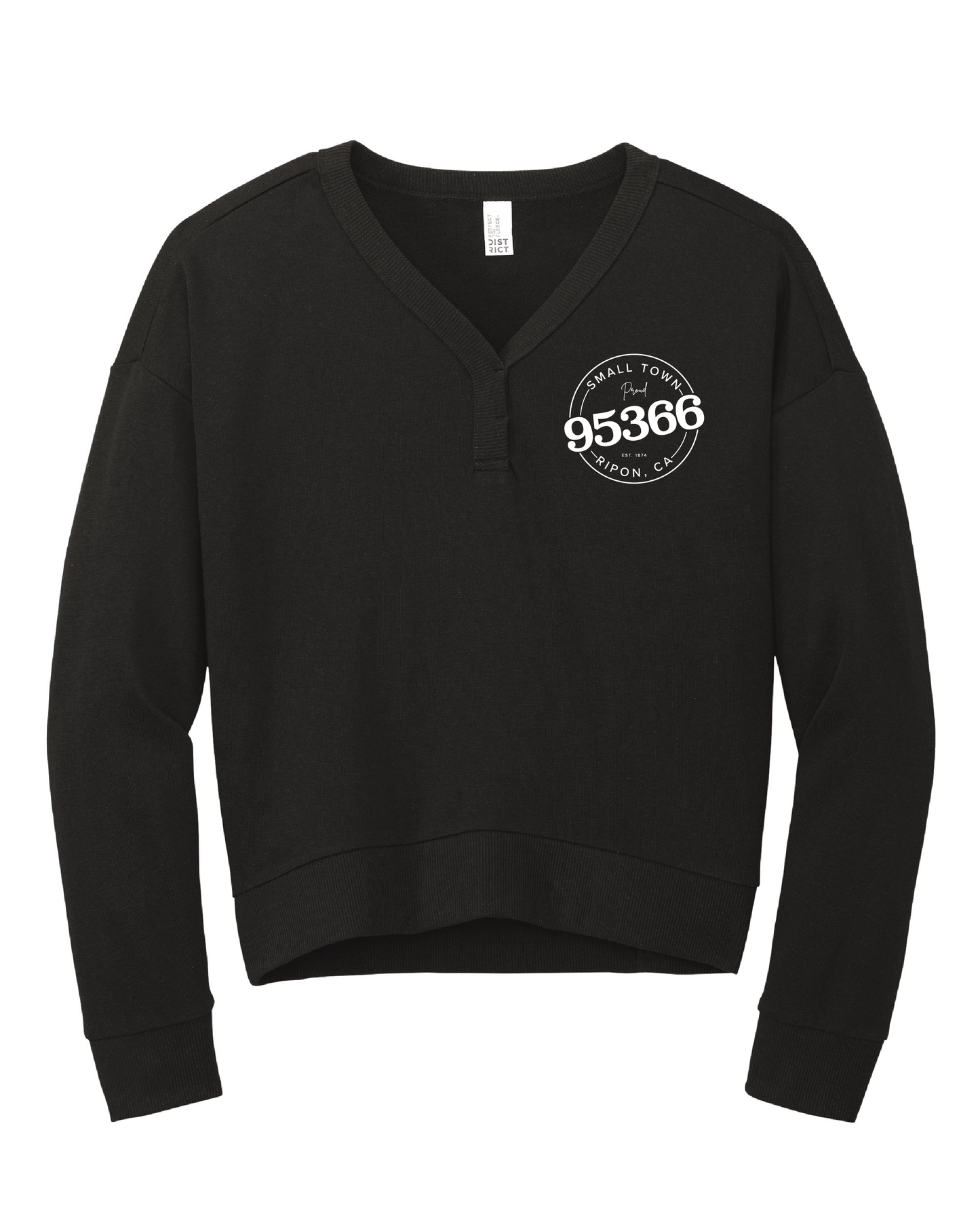 Women's V-Neck Sweatshirt