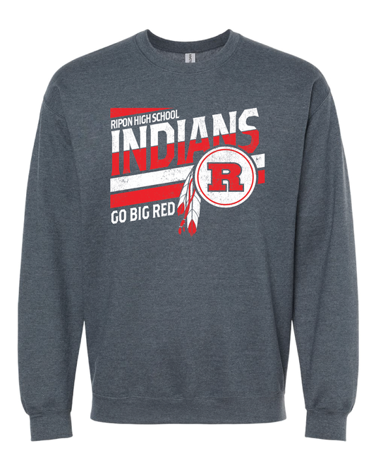 Retro Indians Crewneck Sweatshirt