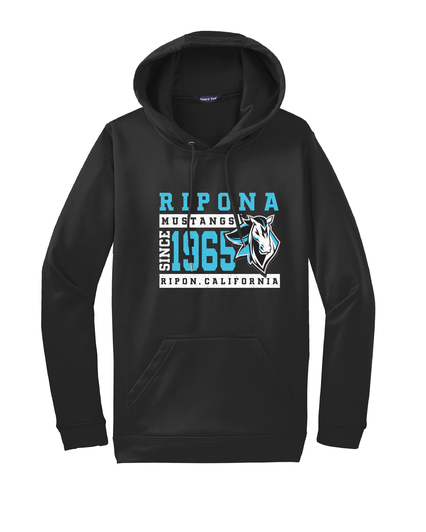 Mustang Distressed Hoodie