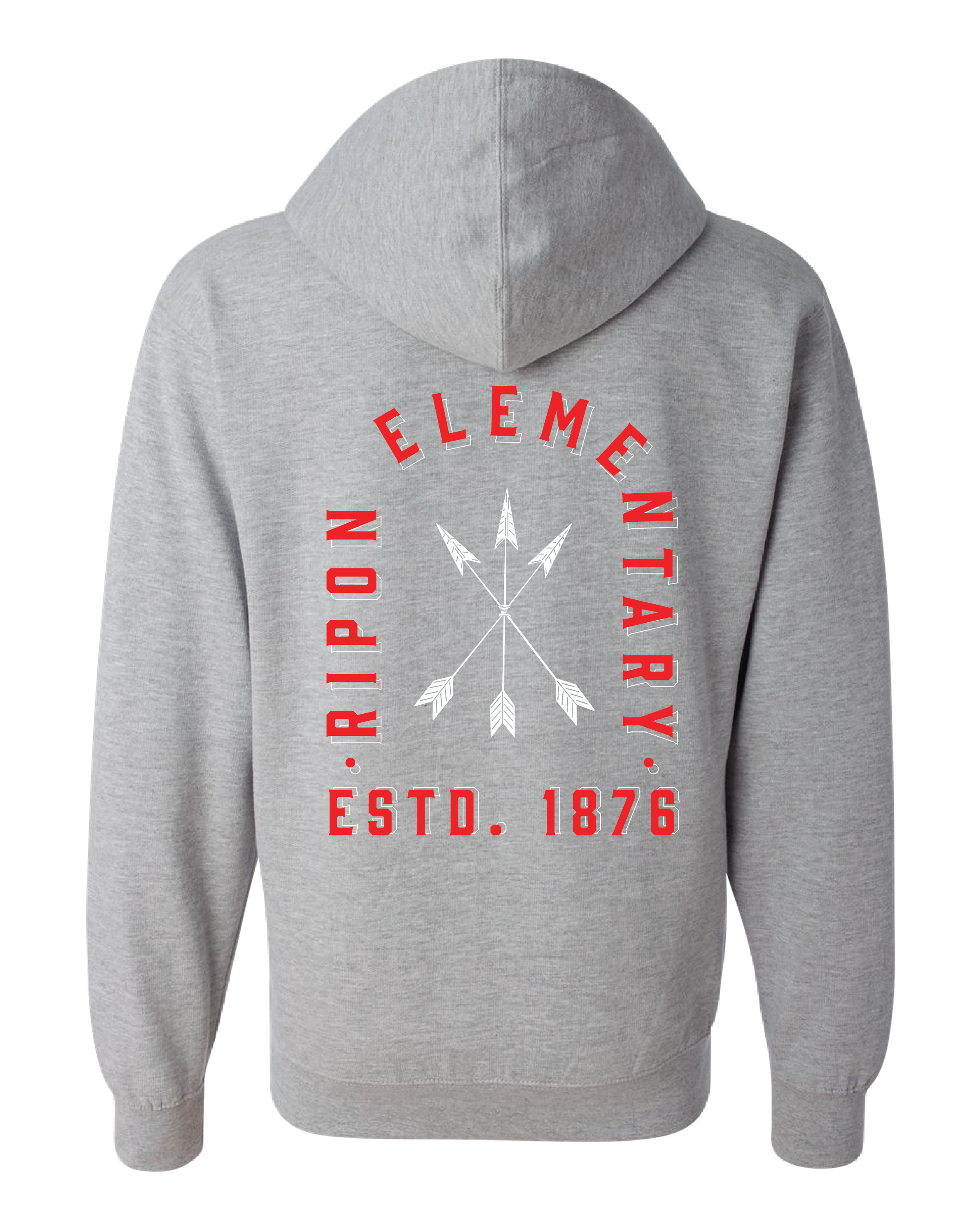 Ripon El Arch Zip Up Hoodie – Ripon Print Studio