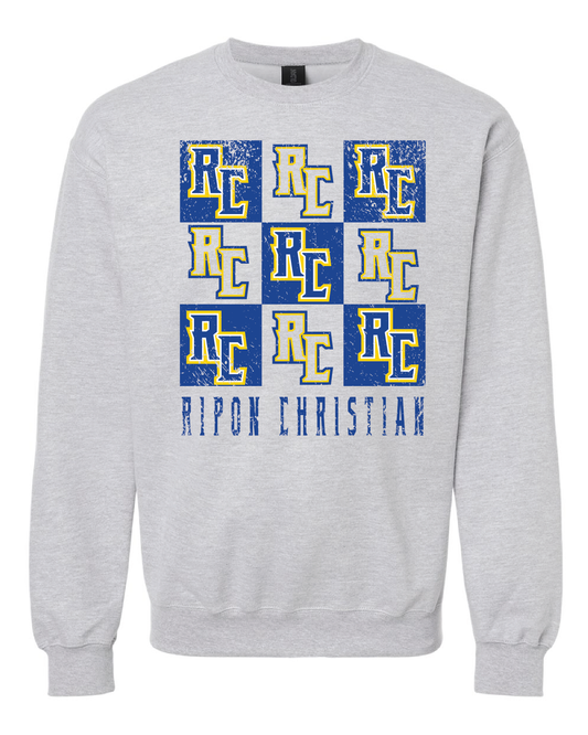 RC Checkerboard Crewneck Sweatshirt