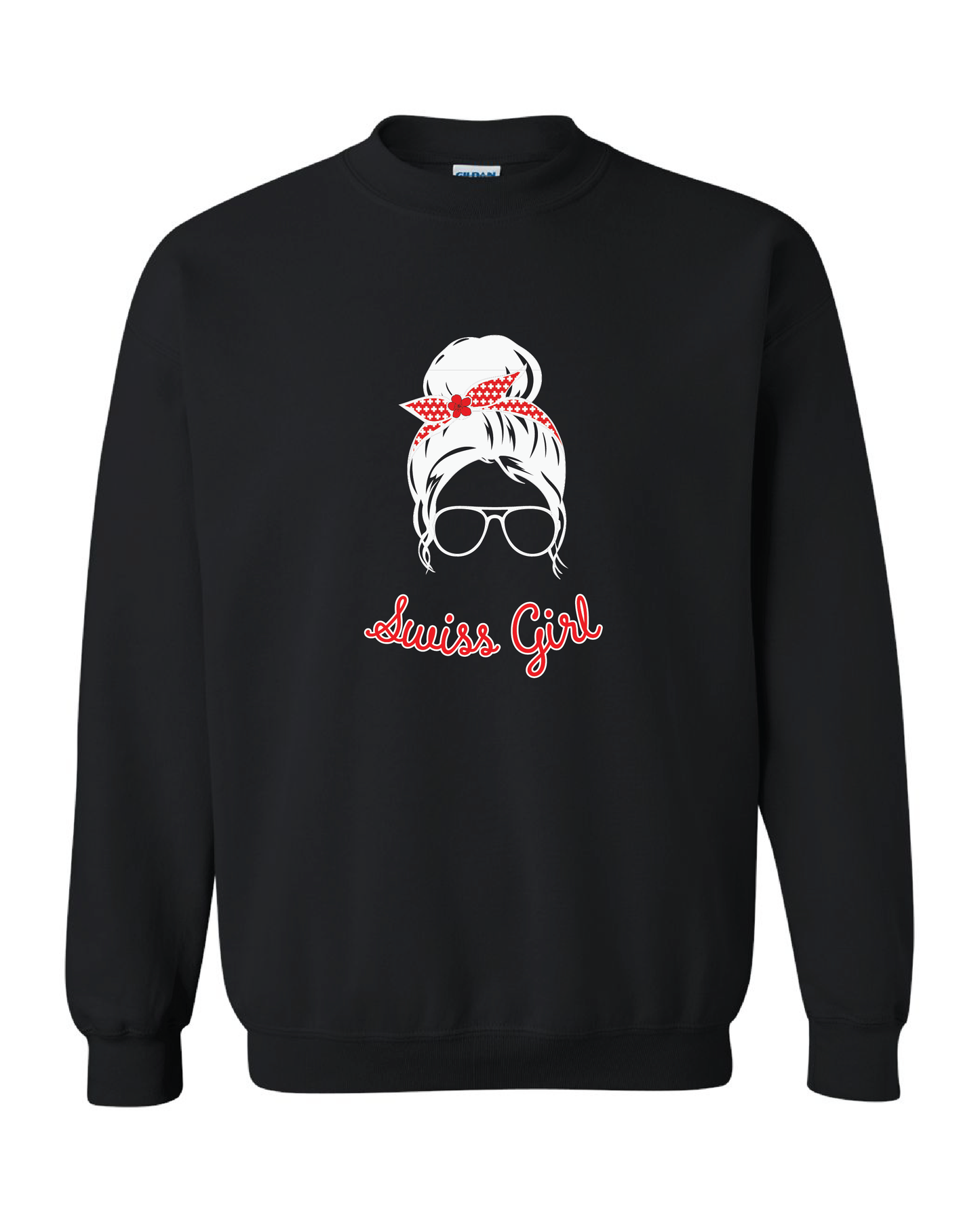 Swiss Girl Crewneck Sweatshirt
