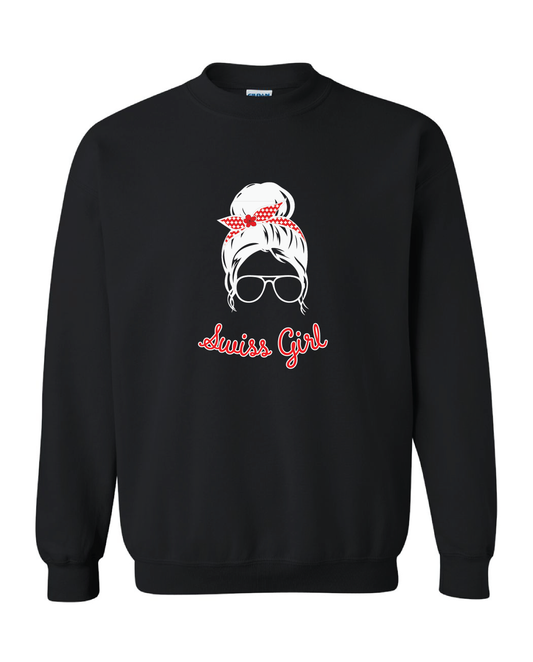 Swiss Girl Crewneck Sweatshirt