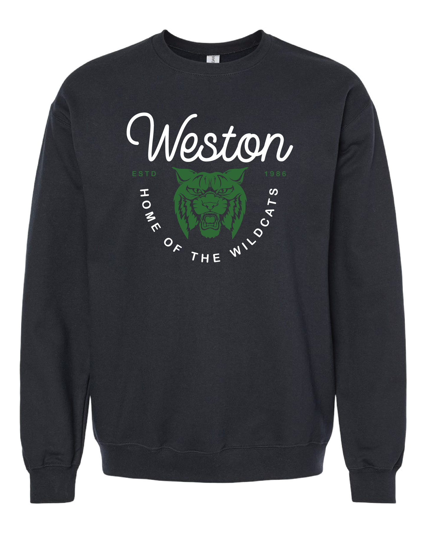 Curly Wildcats Crewneck Sweatshirt