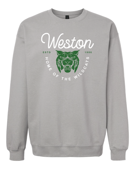 Curly Wildcats Crewneck Sweatshirt