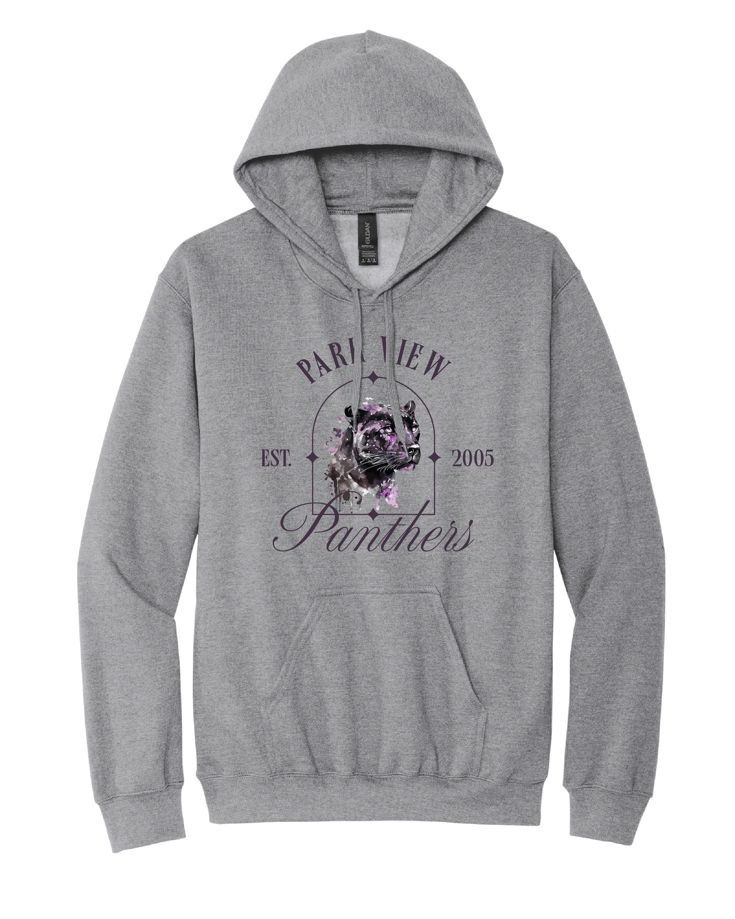 Water Color Panther Hoodie