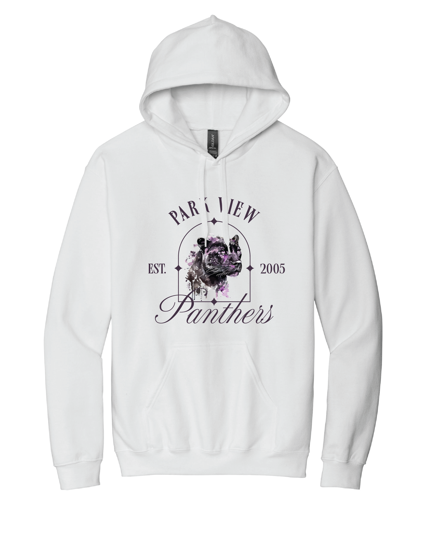 Water Color Panther Hoodie