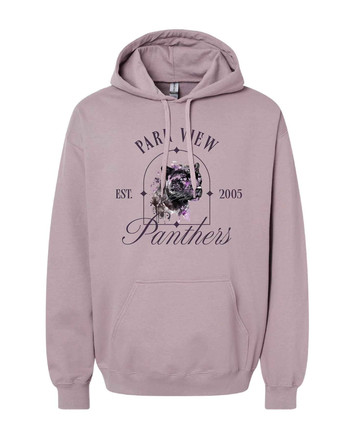 Water Color Panther Hoodie