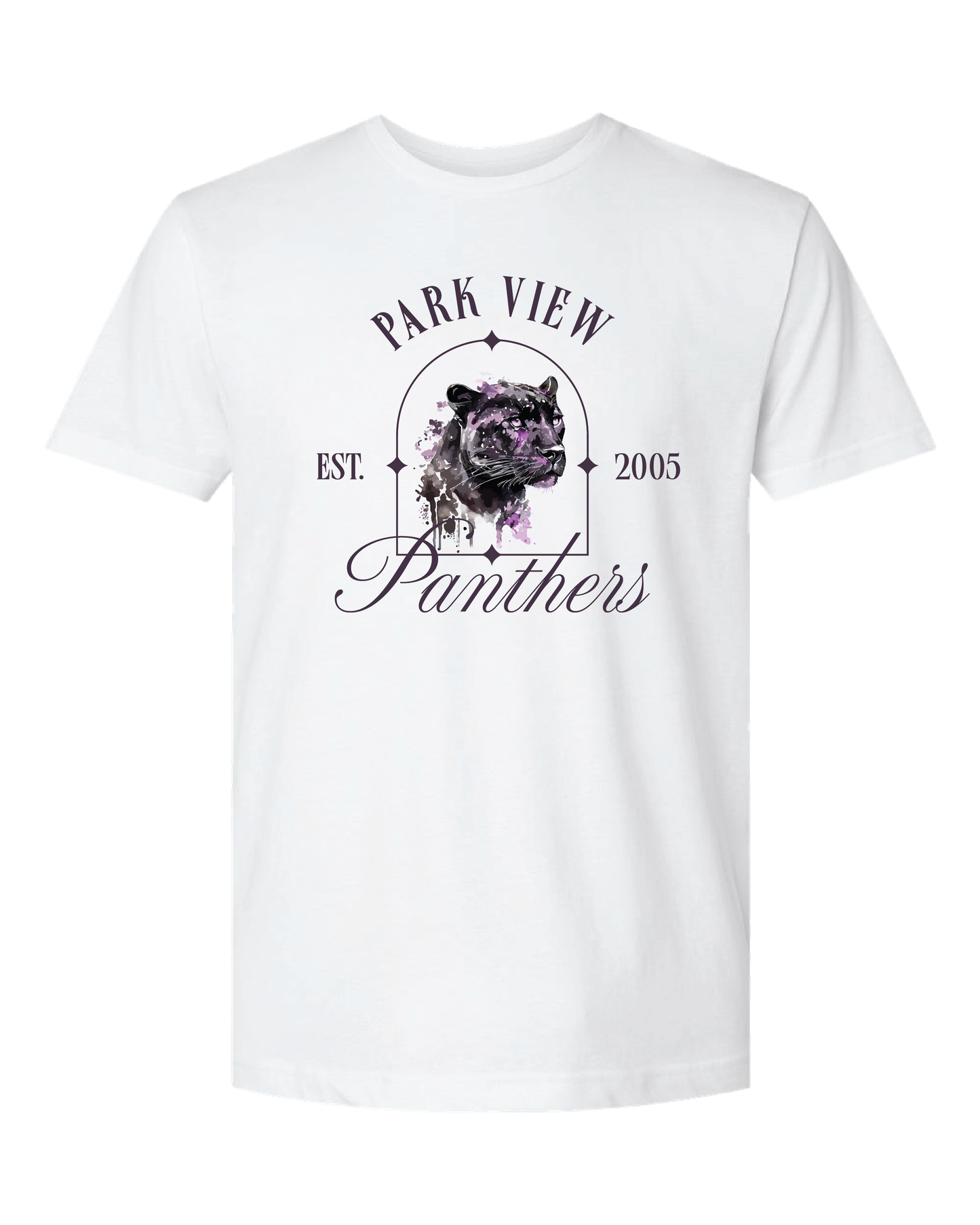 Water Color Panther Tee