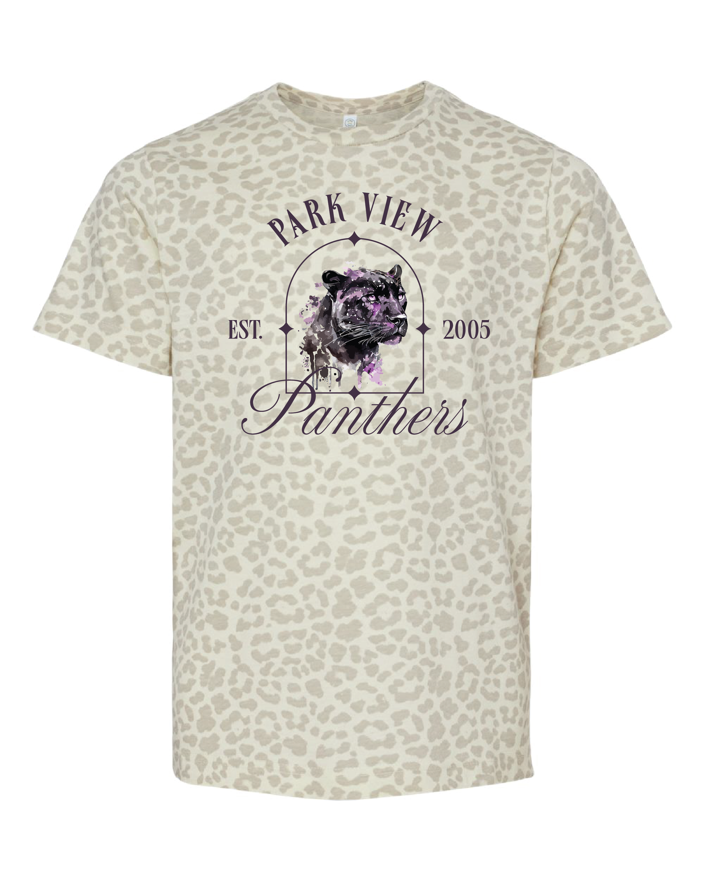 Water Color Panther Tee