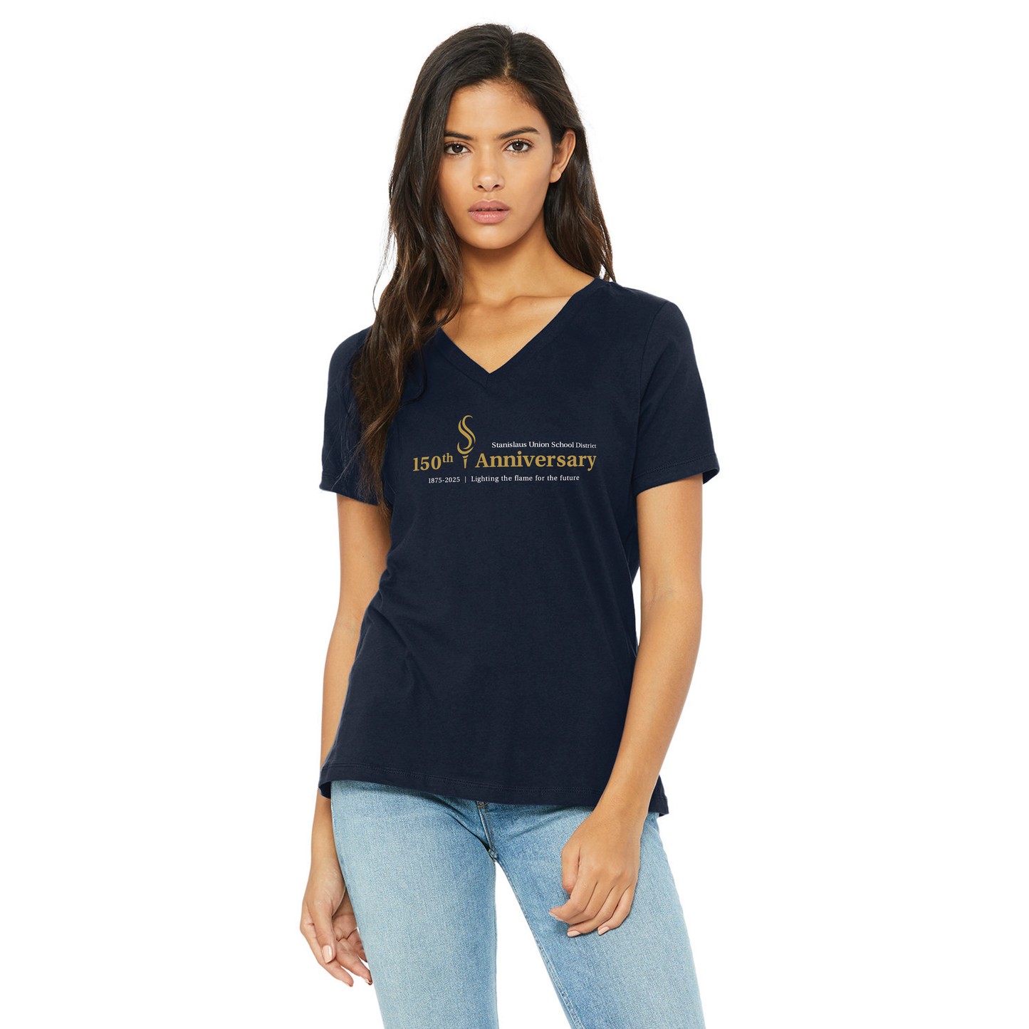 Women's V Neck Classic SUSD Tee