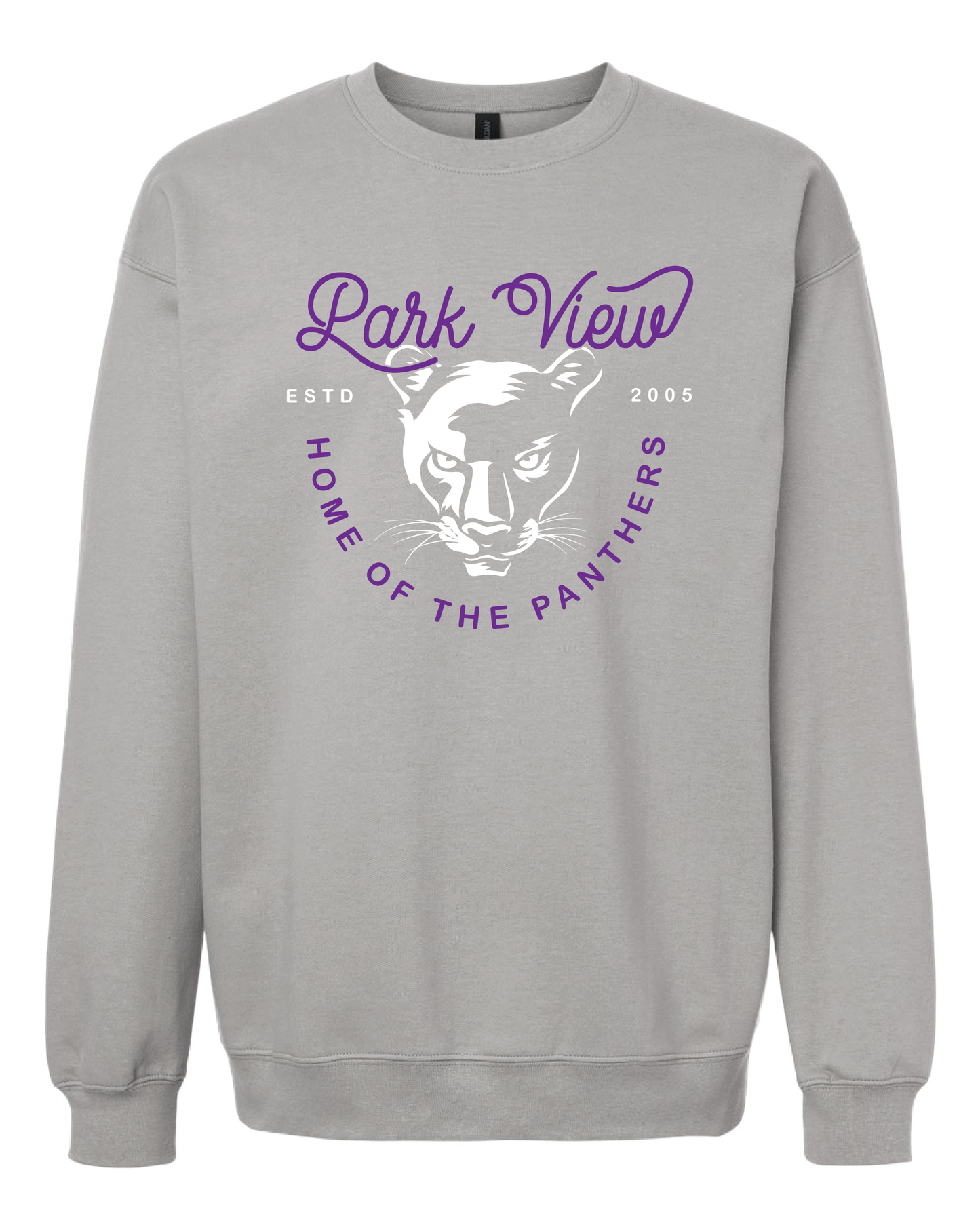 Curly Panthers Crewneck Sweatshirt