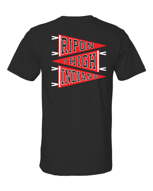 LAST CALL Pennant Flag Tee ADULT