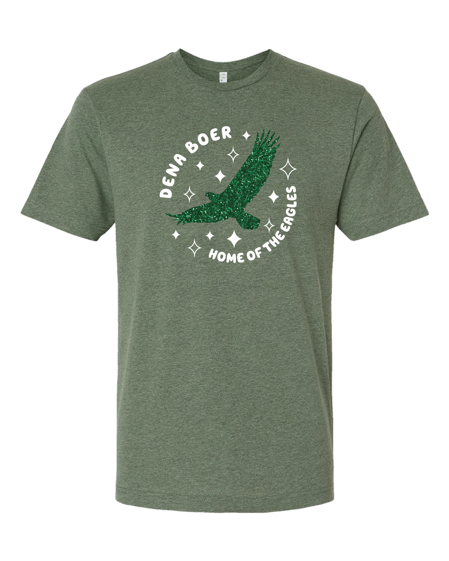Glitter Eagles Tee