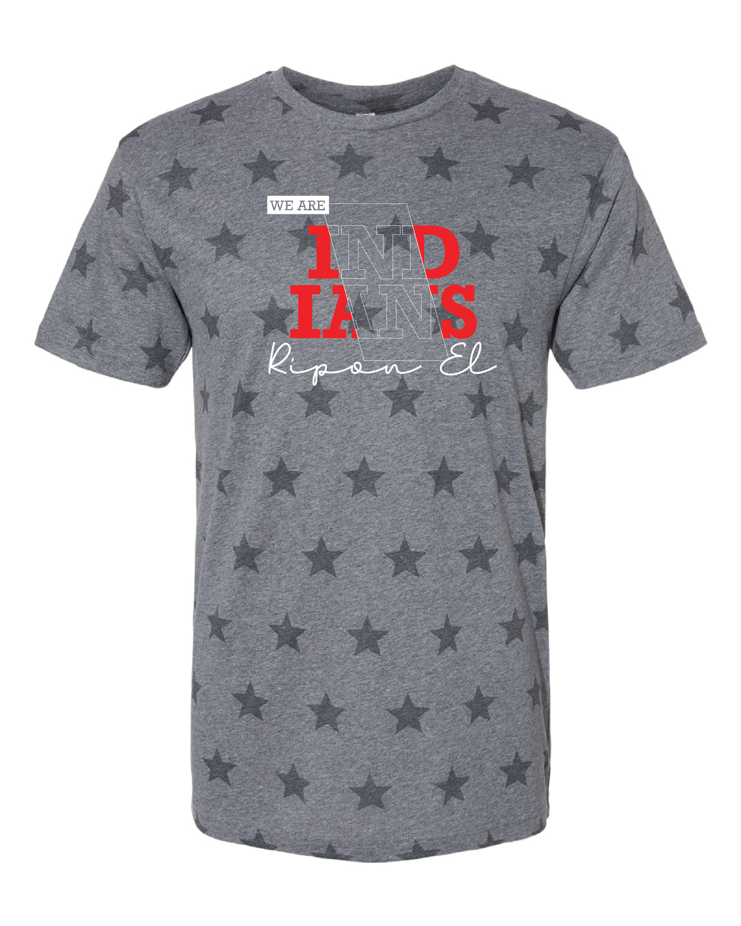 Line Art Indians Tee