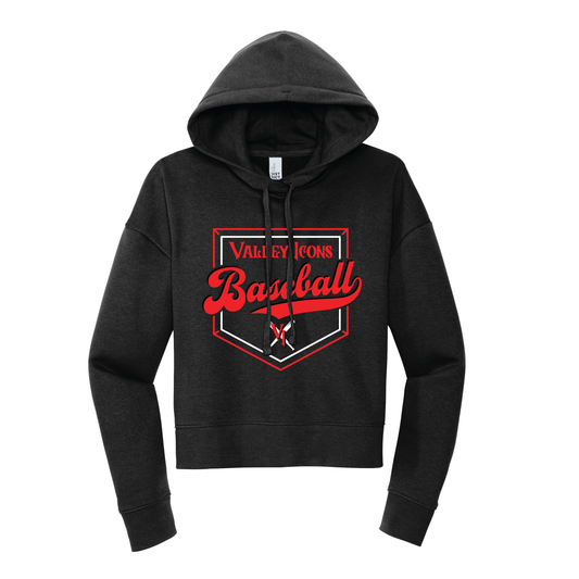 VI Diamond Women's Cropped Hoodie