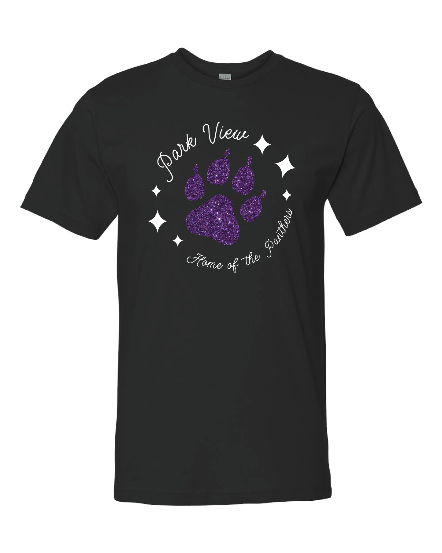 LAST CALL Panther Glitter Tee ADULT