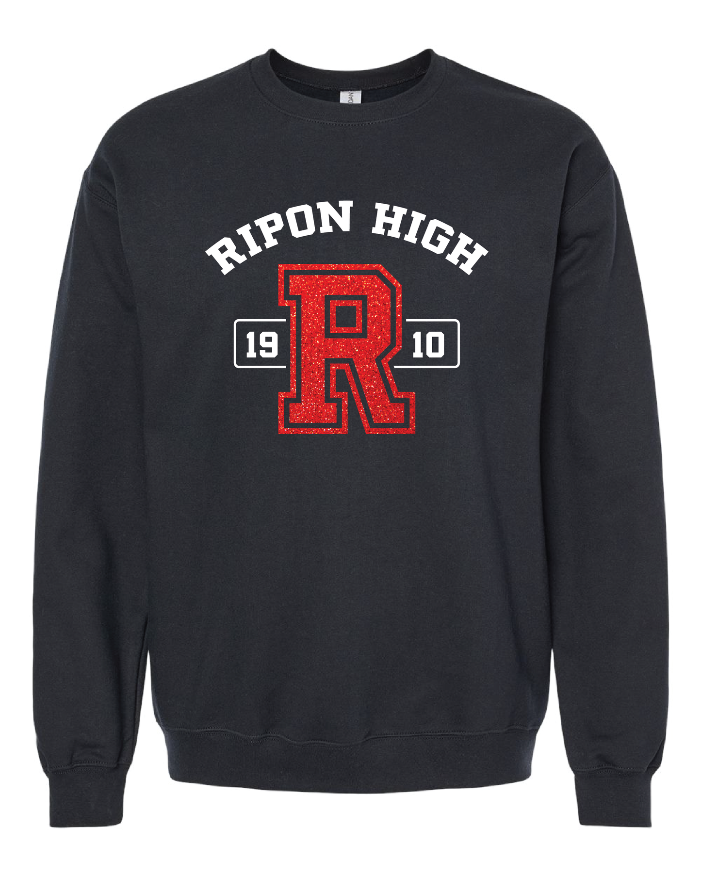 Glitter R Crewneck Sweatshirt
