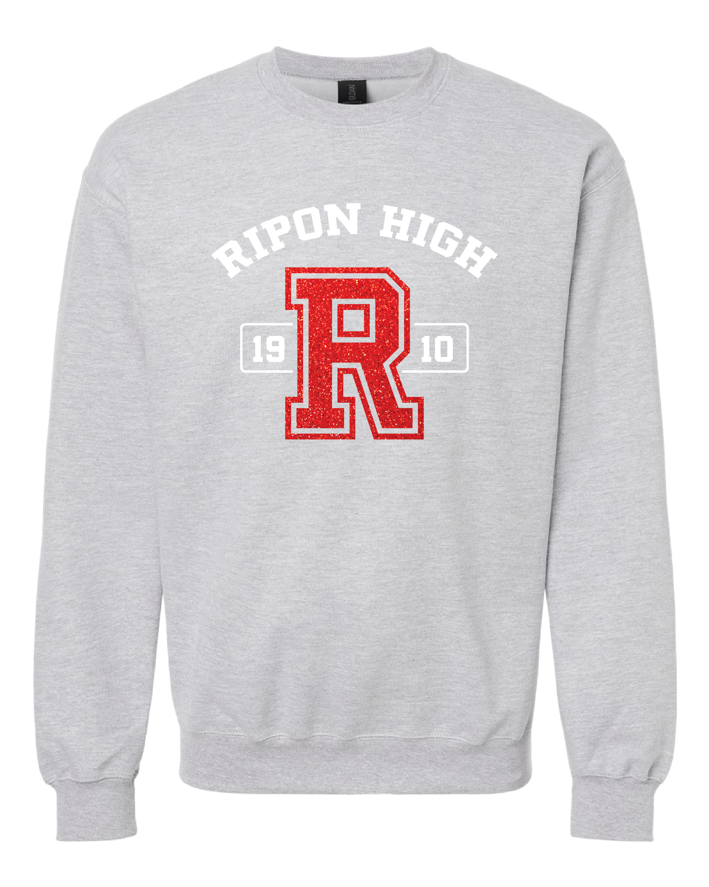 Glitter R Crewneck Sweatshirt