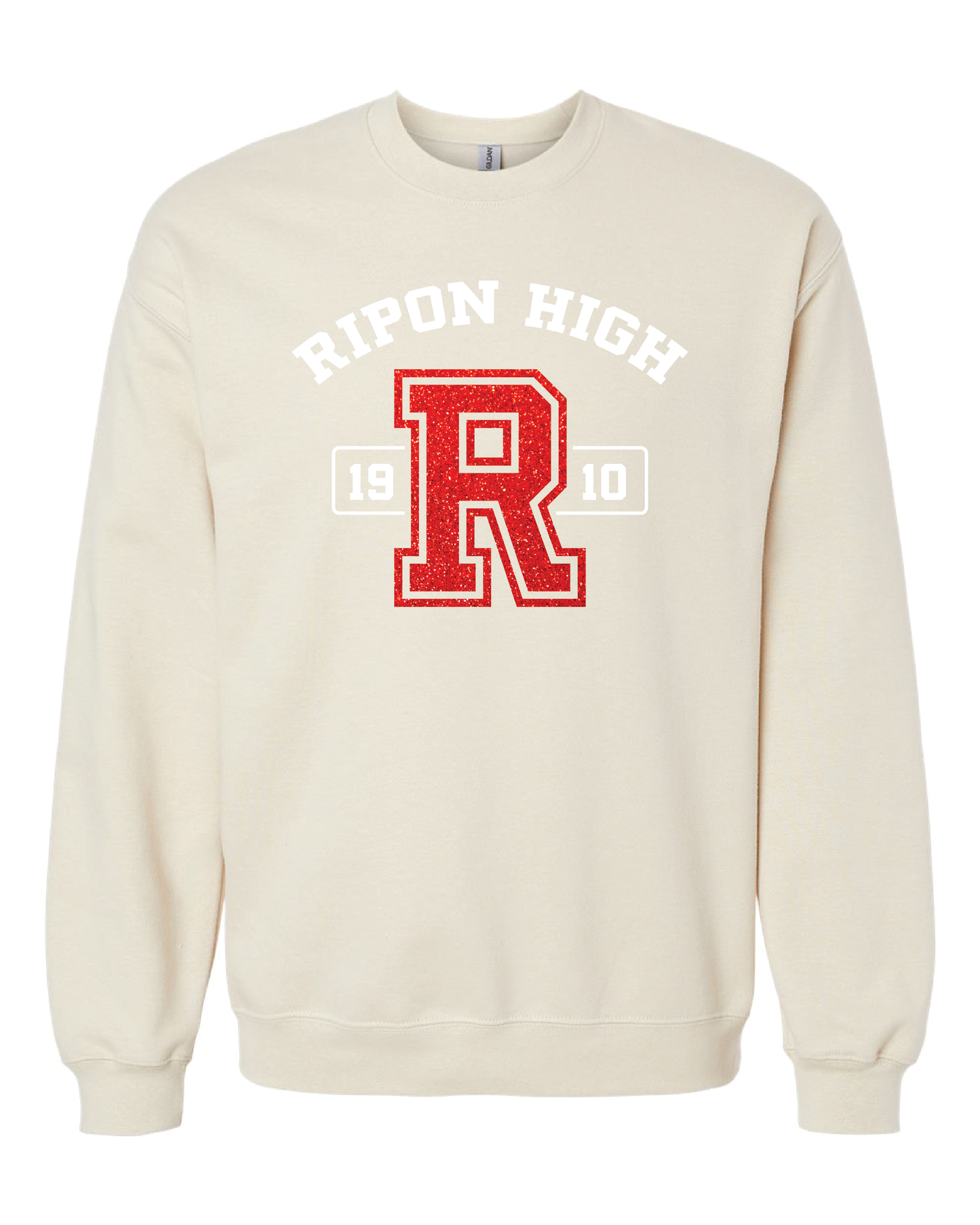 Glitter R Crewneck Sweatshirt