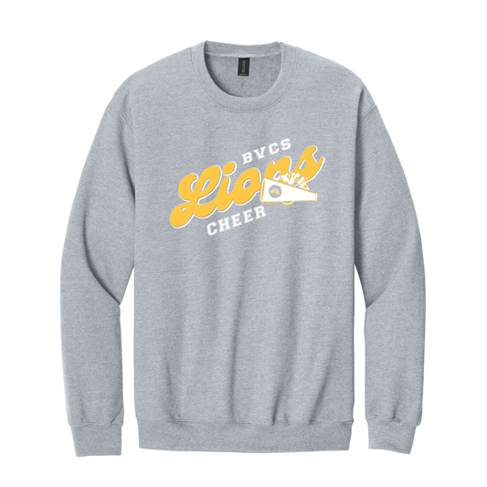 Lions Cheer Crewneck Sweatshirt