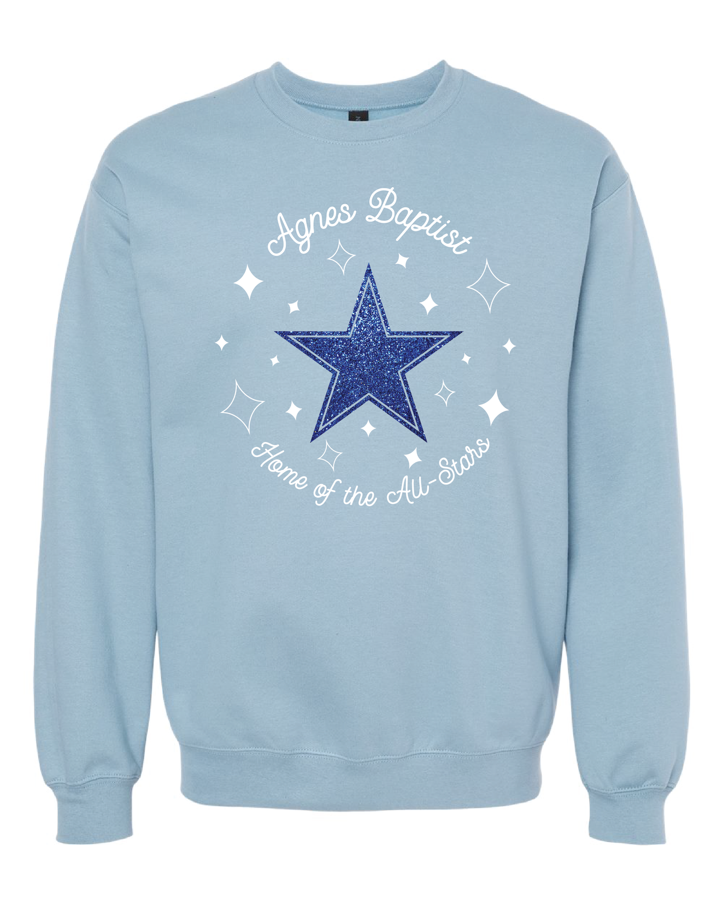 AB Glitter Crewneck Sweatshirt